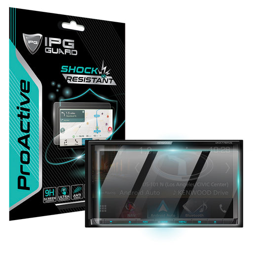 IPG ProActive for Kenwood DNX775RVS Digital Media Touchscreen 6.95" inch 9H Hardness Screen Protector
