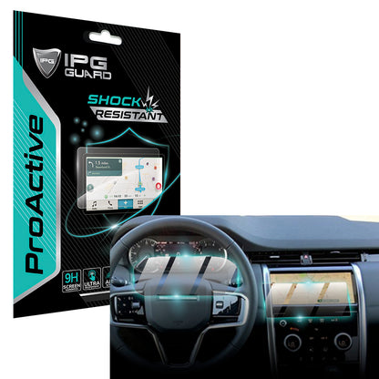IPG ProActive for Land Rover Discovery Sport 2020-2022 10.2" inch Navigation + Dashboard Screen Protector (2 Pieces)