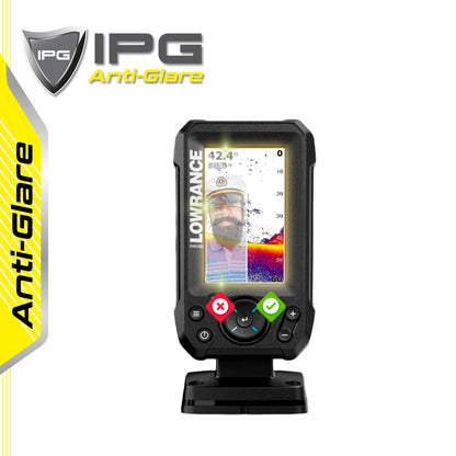 IPG Anti-Glare for LOWRANCE EAGLE EYE 4" inch Fishfinder & Chartplotter GPS Sonar Radar Map Display ANTI-GLARE SCREEN Protector