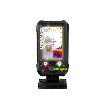 LOWRANCE EAGLE EYE 4" inç Balık Bulucu & Harita Çizer Sonar Radar Harita Dönüştürücü Ekranı için IPG Anti-Glare Yansıma Önleyici Ekran Koruyucu