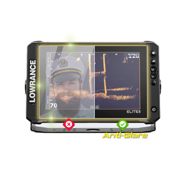 LOWRANCE ELITE 10 FS 10" inç Balık Bulucu & Harita Çizer Sonar Radar Harita Dönüştürücü Ekranı için IPG Anti-Glare Yansıma Önleyici Ekran Koruyucu
