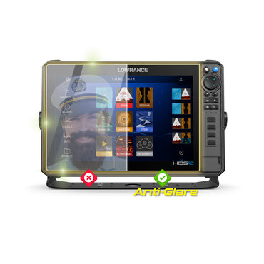 LOWRANCE HDS PRO 12" inç Balık Bulucu & Harita Çizer Sonar Radar Harita Dönüştürücü Ekranı için IPG Anti-Glare Yansıma Önleyici Ekran Koruyucu