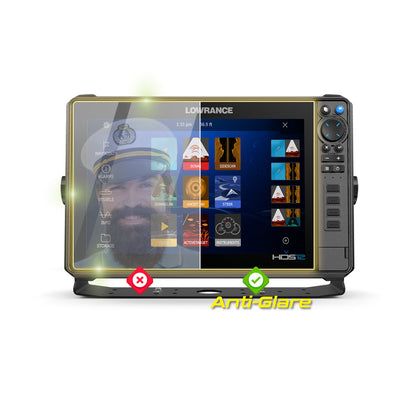 LOWRANCE HDS PRO 12" inç Balık Bulucu & Harita Çizer Sonar Radar Harita Dönüştürücü Ekranı için IPG Anti-Glare Yansıma Önleyici Ekran Koruyucu