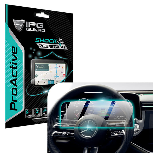 IPG ProActive for Mercedes E Class E180 Exclusive - AMG & E220d 4MATIC Exclusive - AMG 2024 HyberScreen 12.3” inch Dashboard Screen Protector