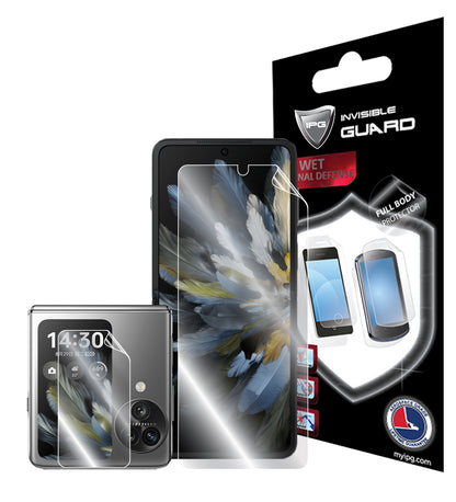 IPG Original for Oppo Find N3 Flip Smartphone (Internal - External Screen) FULL BODY Protector (Hydrogel)