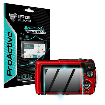 IPG ProActive for OLYMPUS Tough TG-7 Camera Display (2 Units) SCREEN Protector