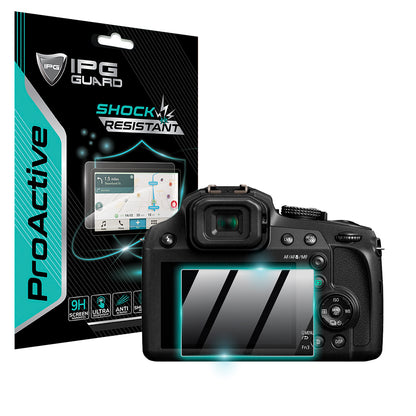 IPG ProActive for PANASONIC Lumix DC-FZ80 - FZ80 4K / DC-FZ82 - FZ82 4K Camera Display (2 Units) SCREEN Protector