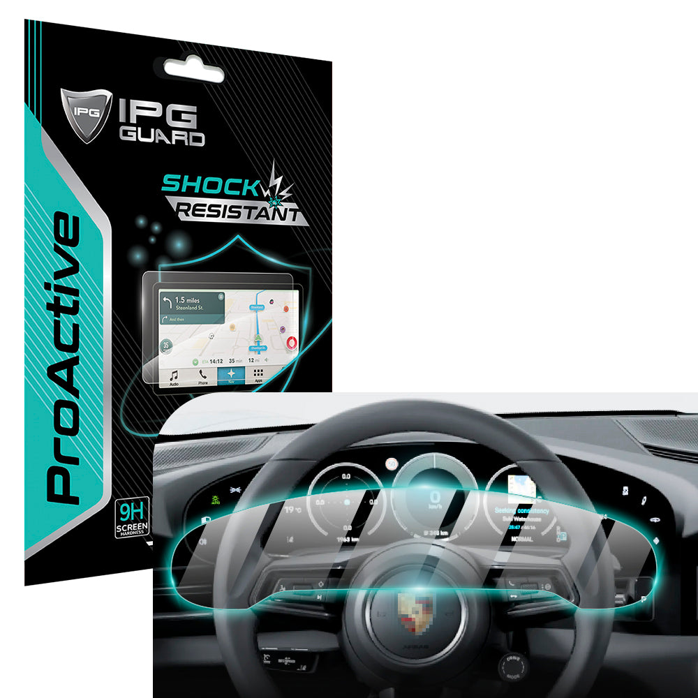 IPG ProActive for Porsche 2020-24 Taycan 16.8 Inch Dashboard SCREEN Protector