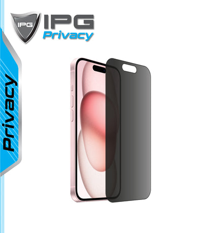Apple iPhone 15 Ekranı için IPG Privacy Hayalet Ekran Koruyucu 