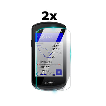 IPG ProActive for Garmin Edge 1040-1040 Solar GPS Bike Computer Touch SCREEN Protector (2 Units)