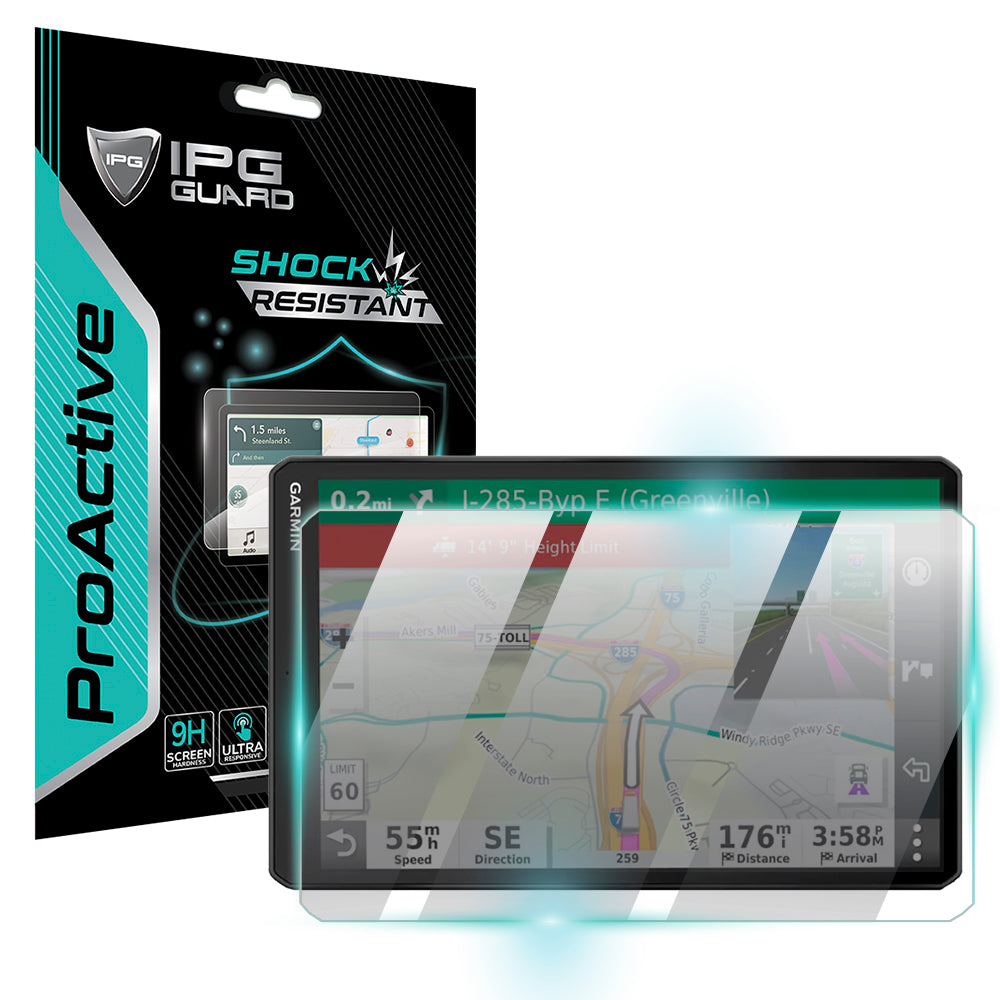 IPG ProActive for Garmin Dezl OTR1010 10 Inch Truck Navigator SCREEN Protector