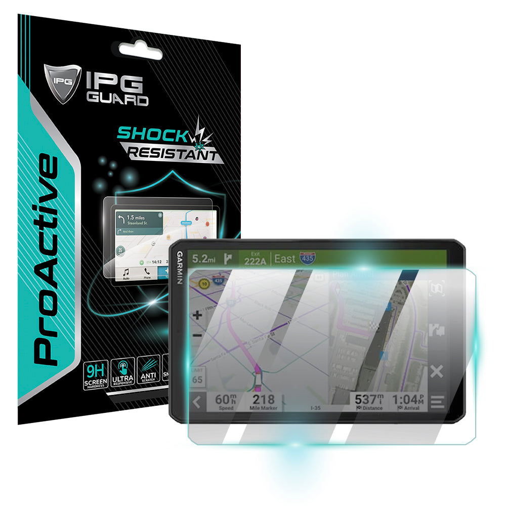 IPG ProActive for Garmin Dezl OTR810 8" GPS TRUCK NAVIGATOR SCREEN Protector