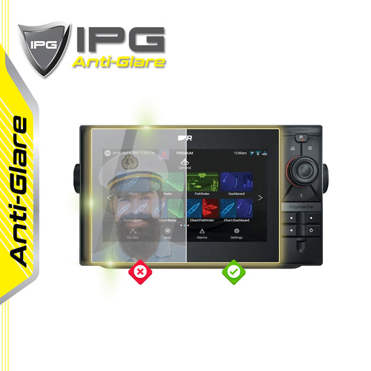 IPG Anti-Glare for Raymarine AXIOM 2 PRO 9S 9" inch Fishfinder & Chartplotter GPS Sonar Radar Map Display ANTI-GLARE SCREEN Protector