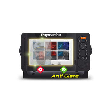 IPG Anti-Glare for Raymarine Element 7 HV CHIRP 7" inch Fishfinder & Chartplotter GPS Sonar Radar Map Display ANTI-GLARE SCREEN Protector