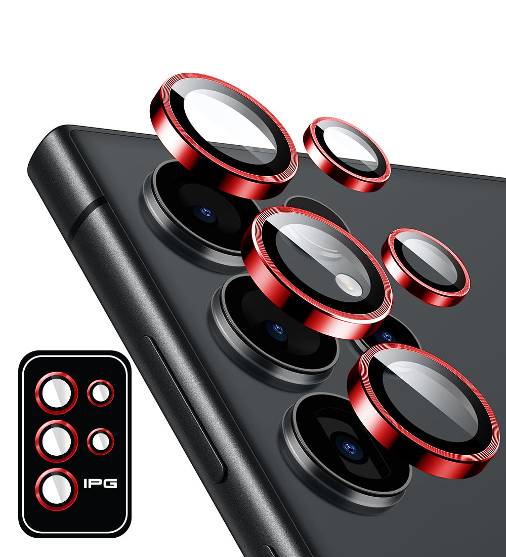 IPG ProLens for Samsung Galaxy S24 Ultra CD TRACK FRAME CAMERA LENS Protector (4 Color Options)