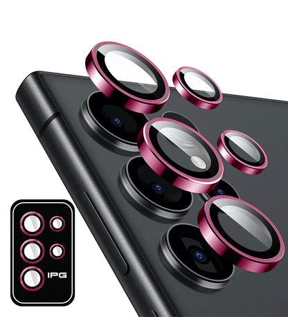IPG ProLens for Samsung Galaxy S25 Ultra CD TRACK FRAME CAMERA LENS Protector (4 Color Options)