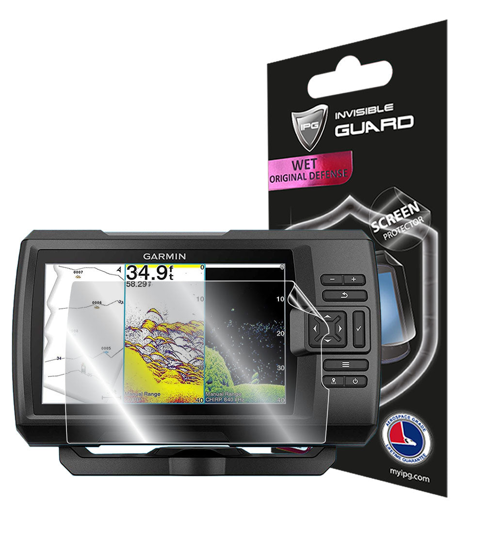 IPG Original for Garmin Striker Vivid 5cv Plus 5cv 5 Inch Fishfinder Touchscreen SCREEN Protector (Hydrogel)