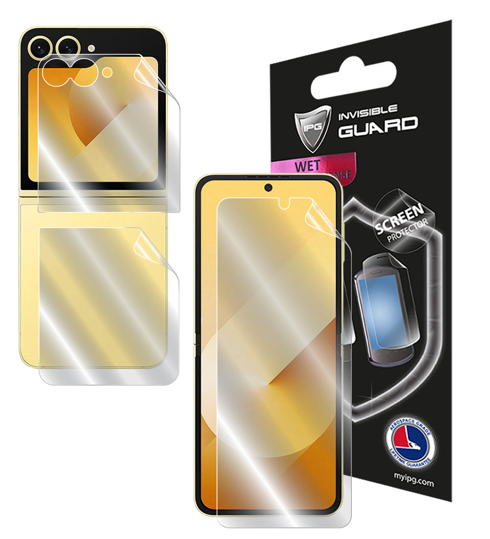 IPG Original for Samsung Galaxy Z Flip 6 (Internal - External Screen) FULL BODY Protector (Hydrogel)