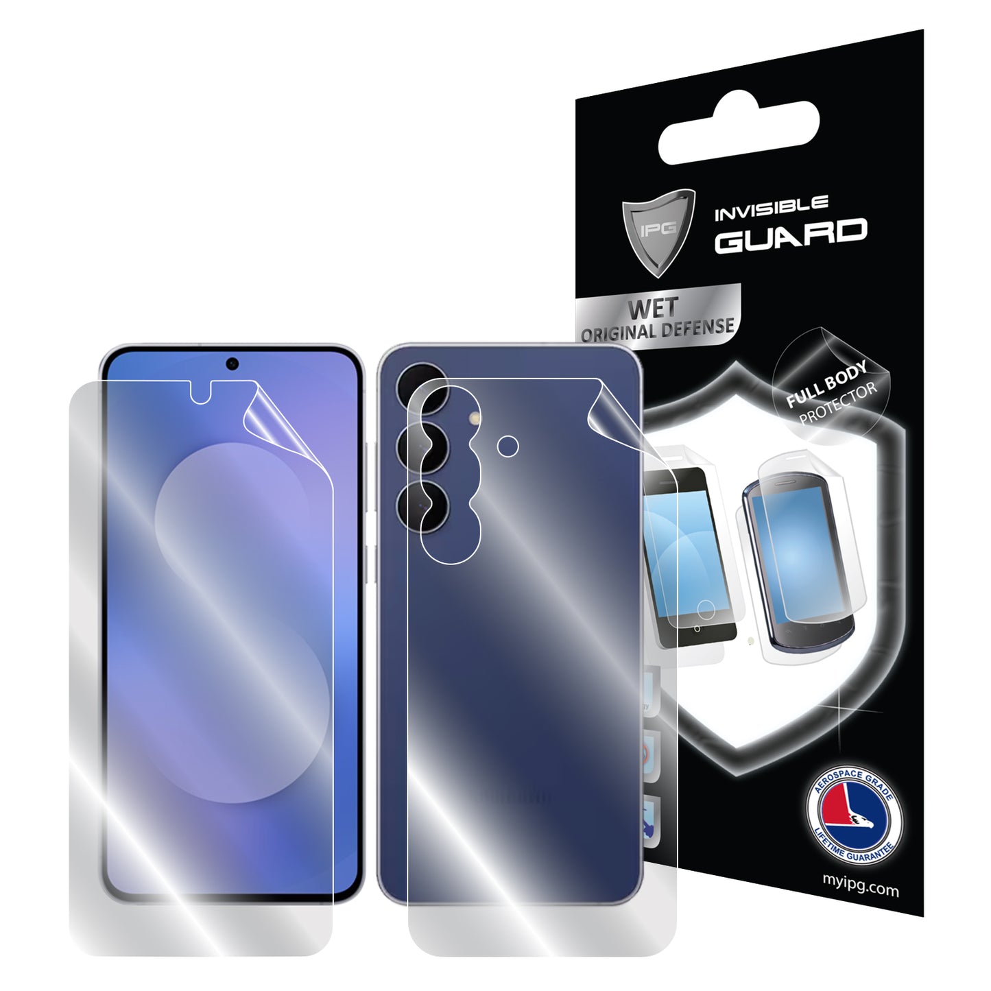 IPG Original for Samsung Galaxy S25 FE FULL BODY Protector (Hydrogel)