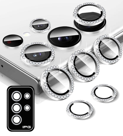 IPG ProLens for Samsung Galaxy S24 ULTRA DIAMOND FRAME CAMERA LENS Protector (4 Color Options)