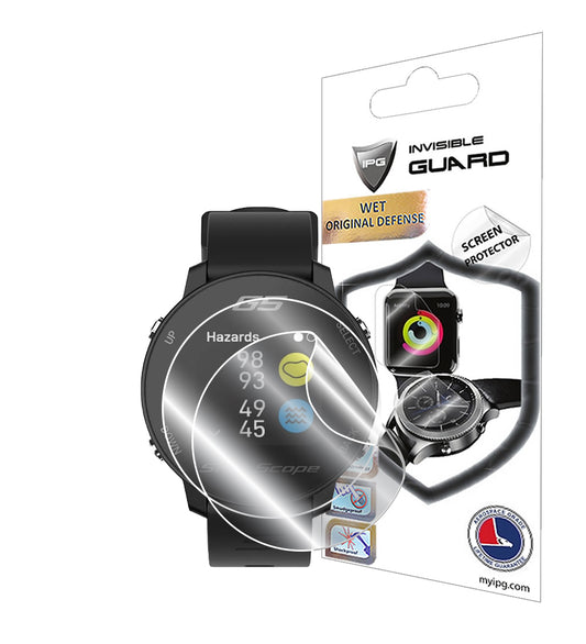 IPG Original for Shot Scope G5 GPS Golf Watch SCREEN Protector (2 Units) (Hydrogel)