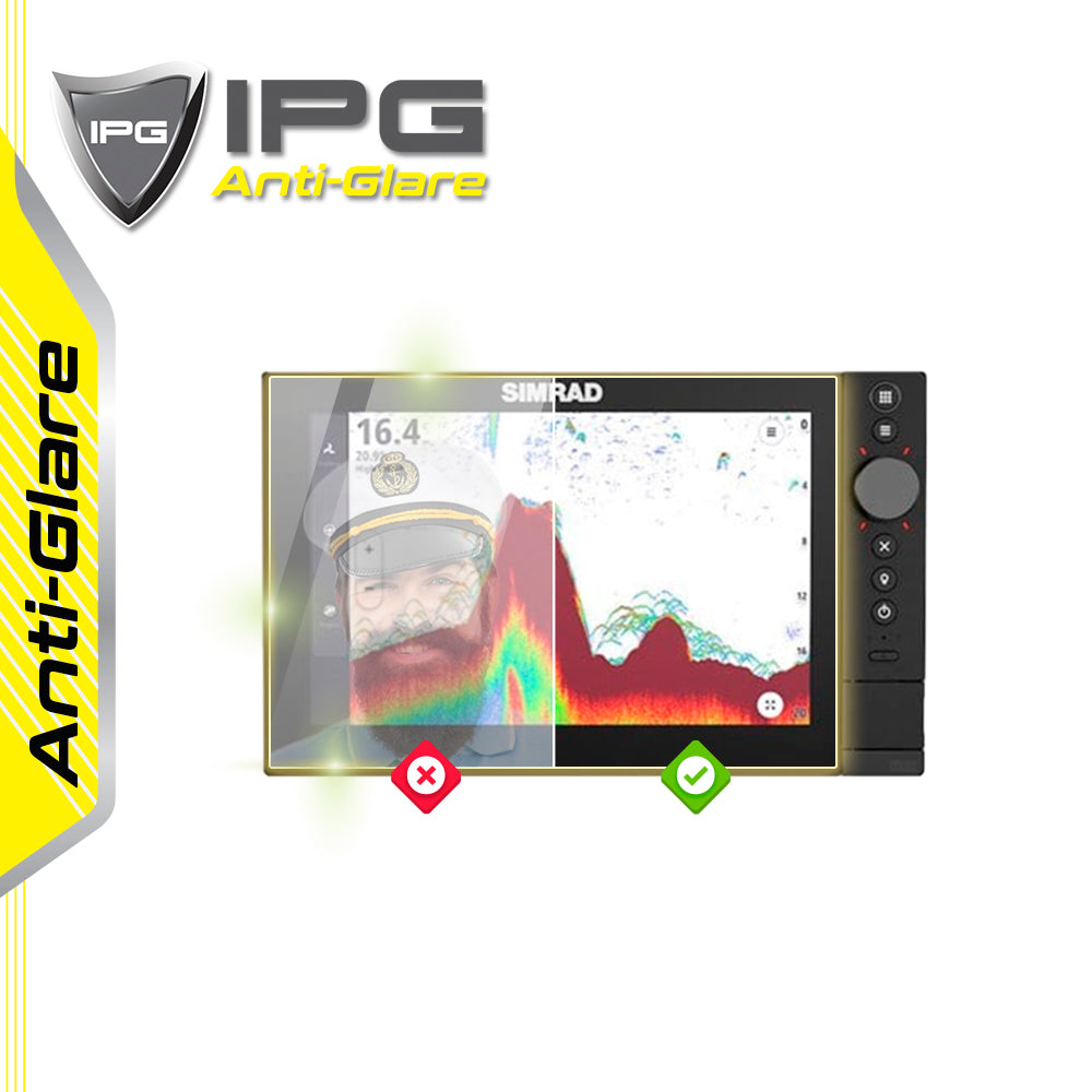 IPG Anti-Glare for Simrad NSS 4 - 10" inch Fishfinder & Chartplotter GPS Sonar Radar Map Display ANTI-GLARE SCREEN Protector