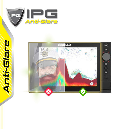 IPG Anti-Glare for Simrad NSS 4 - 12" inch Fishfinder & Chartplotter GPS Sonar Radar Map Display ANTI-GLARE SCREEN Protector