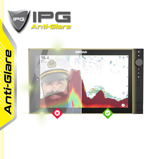 Simrad NSS 4 - 16" inç Balık Bulucu & Harita Çizer Sonar Radar Harita Dönüştürücü Ekranı için IPG Anti-Glare Yansıma Önleyici Ekran Koruyucu