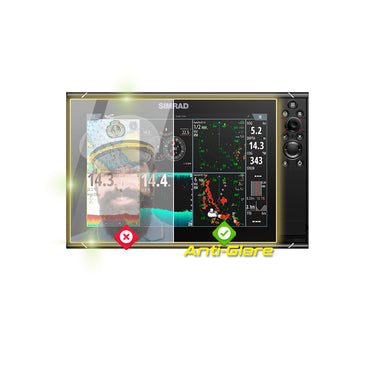 Simrad NSS 12 evo3S 12" inç Balık Bulucu & Harita Çizer Sonar Radar Harita Dönüştürücü Ekranı için IPG Anti-Glare Yansıma Önleyici Ekran Koruyucu