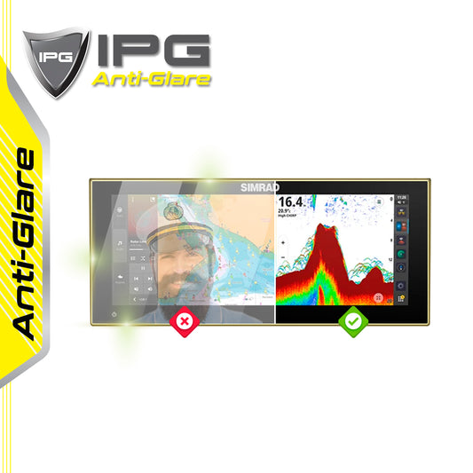 Simrad NSX ULTRAWIDE 3015UW 15" inç Balık Bulucu & Harita Çizer Sonar Radar Harita Dönüştürücü Ekranı için IPG Anti-Glare Yansıma Önleyici Ekran Koruyucu