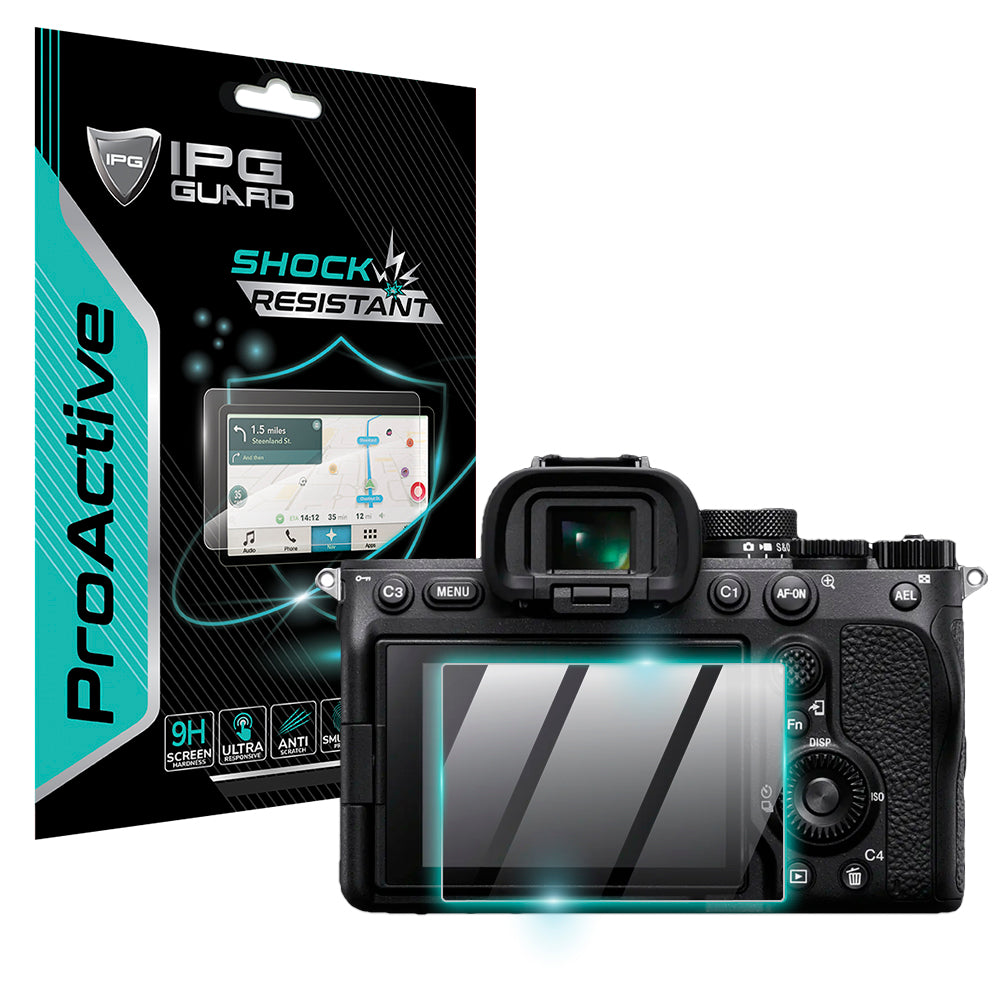 IPG ProActive for Sony Alpha 7 IV - a7 IV - α7 IV Mirrorless Camera (2 Units) SCREEN Protector