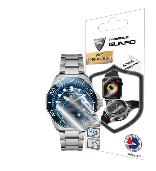 IPG Original for TAG Heuer Aquaracer Professional 300 Date 42mm Watch SCREEN Protector (2 Units) (Hydrogel)