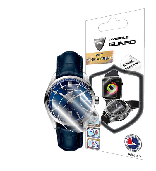 IPG Original for TAG Heuer Carrera Date WBN2112.FC6504 (39mm) Watch SCREEN Protector (2 Units) (Hydrogel)