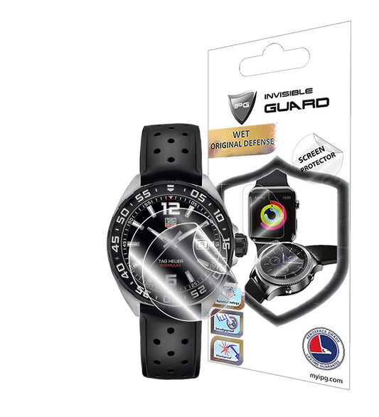 IPG Original for TAG Heuer Formula-1 Date WAZ1110.FT8023 (41mm) Watch SCREEN Protector (2 Units) (Hydrogel)