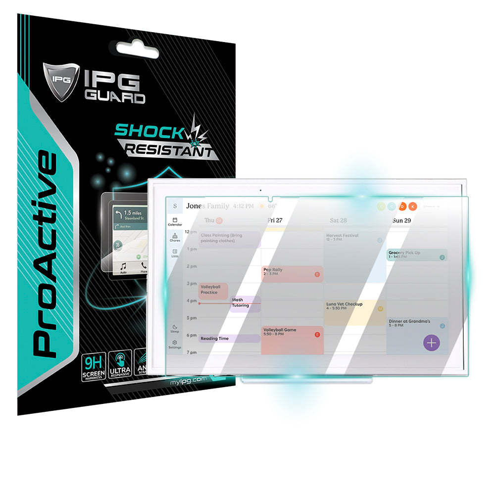 IPG ProActive for The Skylight Calendar 15" inch Digital Calendar & Chore Chart Smart Touchscreen Display SCREEN Protector