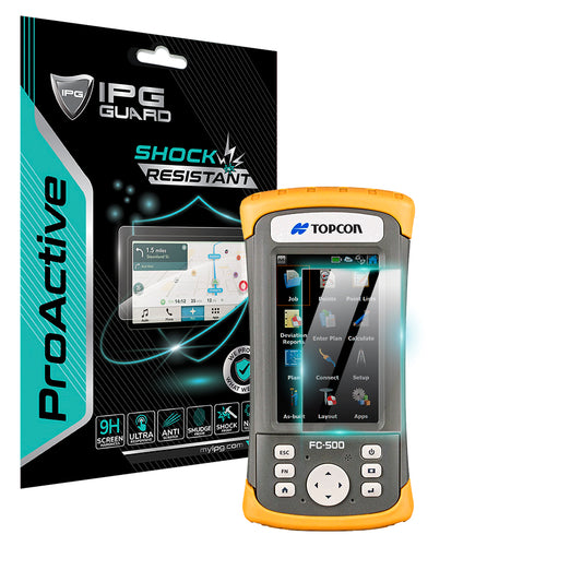 IPG ProActive for TOPCON FC-500 4.3 Inch Field Data Controller Display SCREEN Protector