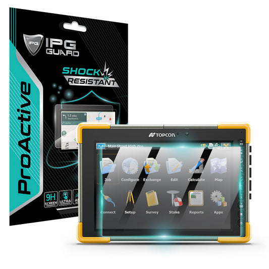 IPG ProActive for TOPCON FT-100 10.1 Inch Field Data Controller Display SCREEN Protector