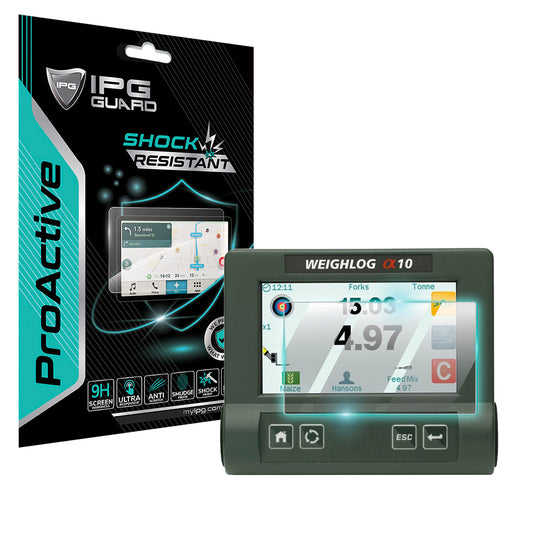 IPG ProActive for TOPCON WEIGHLOG A10 4.3 Inch Field Data Controller Display SCREEN Protector