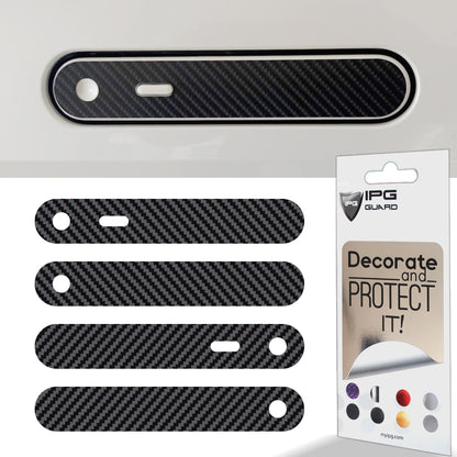 IPG Decorative for TOYOTA 2024 C-HR HYBIRD PASSION/X-SPORT/X-STYLE Door Handle Decal Sticker Wrap Kit (Set of 4) Protector