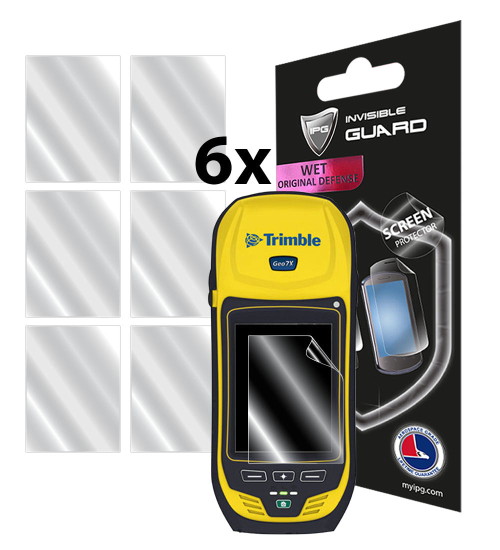 IPG Original for Trimble TCU5 5 Inch Handheld SCREEN Protector (6 Units) (Hydrogel)