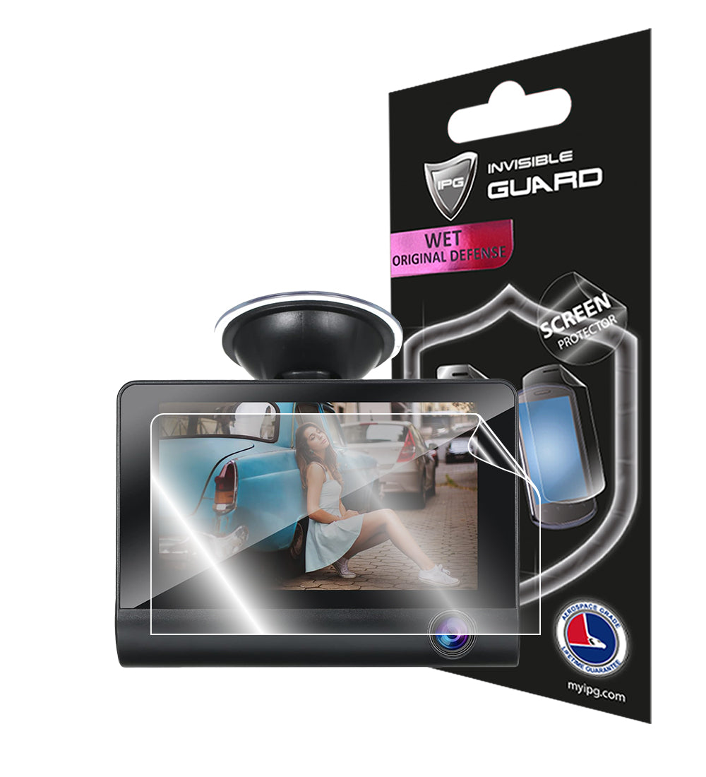 IPG ProActive for Wevolt MB-400 4 inch Car Camera Display SCREEN Protector (Hydrogel)