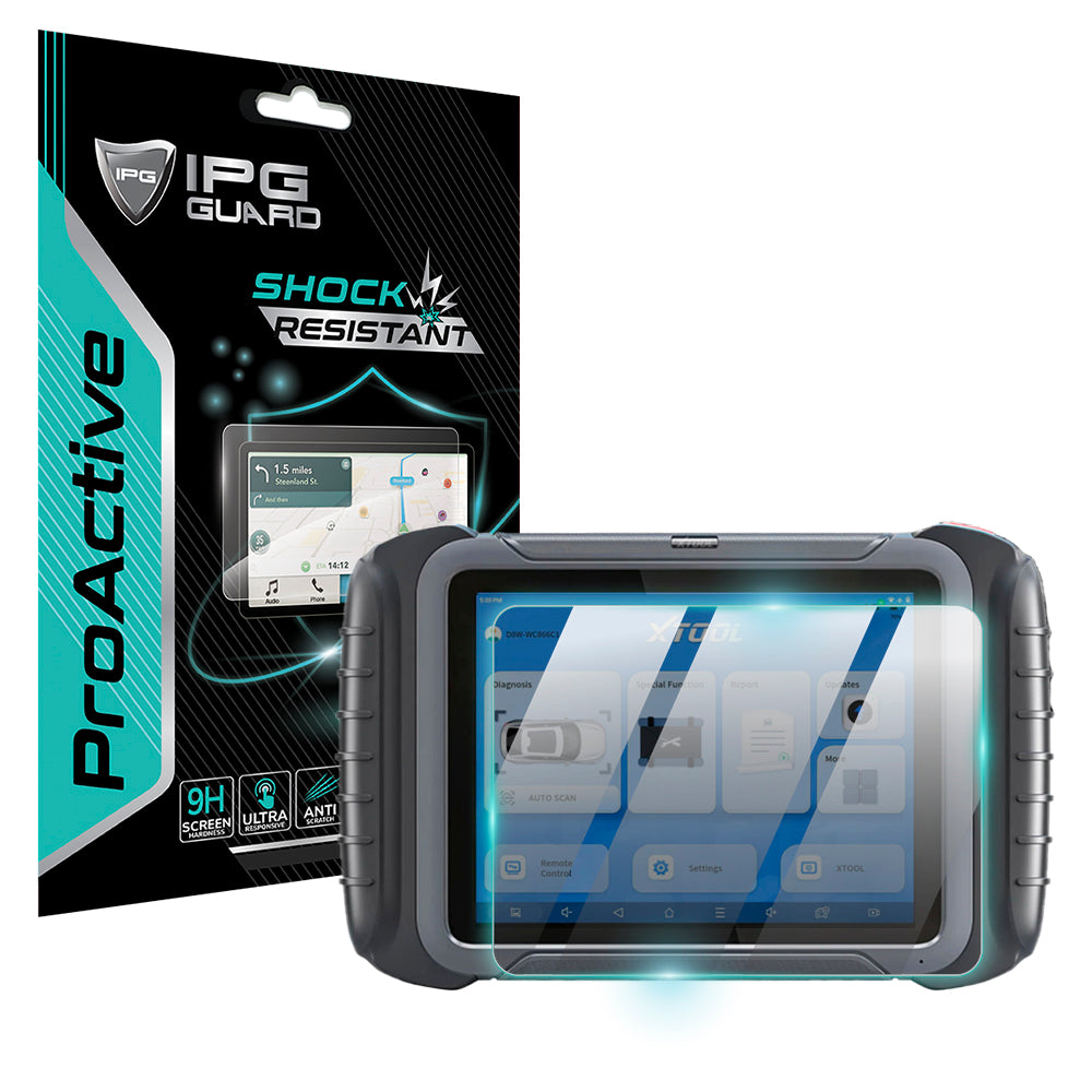 IPG ProActive for XTOOL D8W 8 Inch Bidirectional Scan Programming Tool Display SCREEN Protector