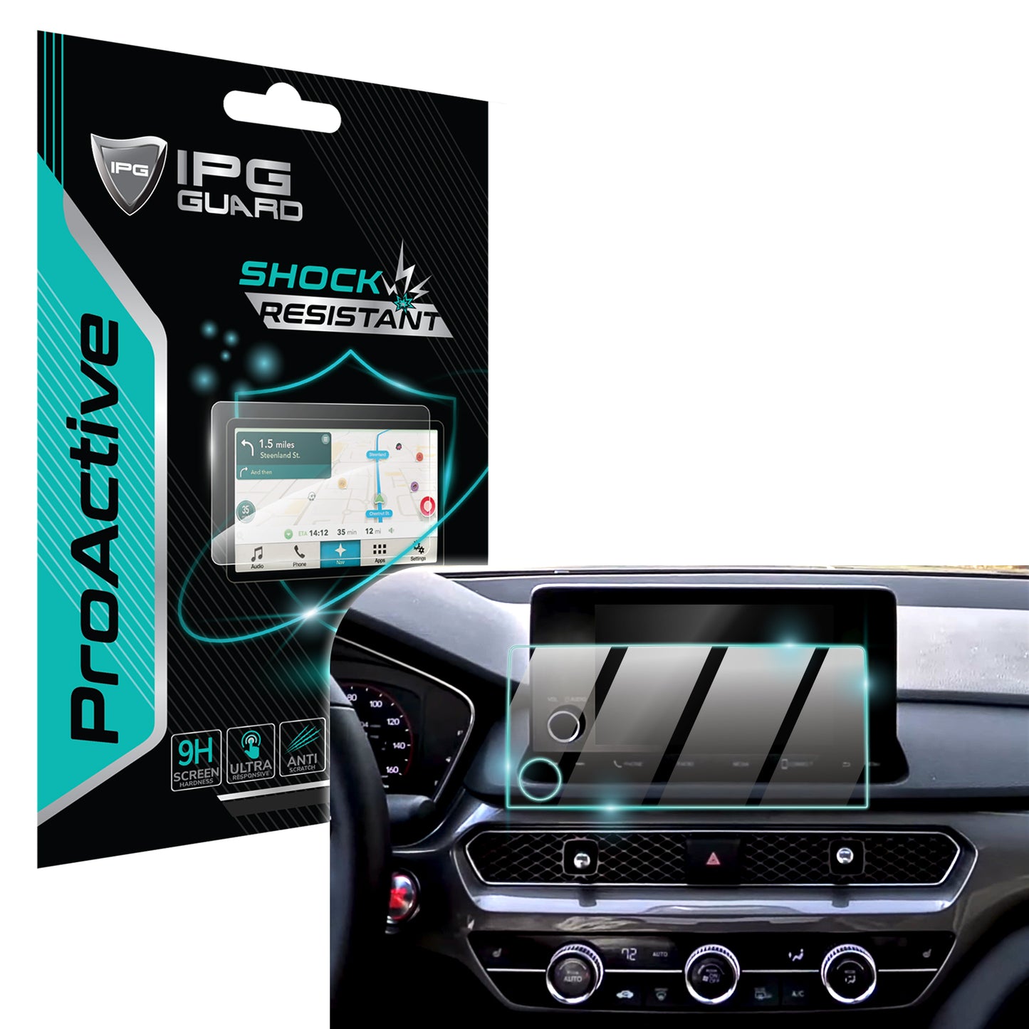 IPG ProActive for Acura 2025 Integra Base Model Navigation SCREEN Protector