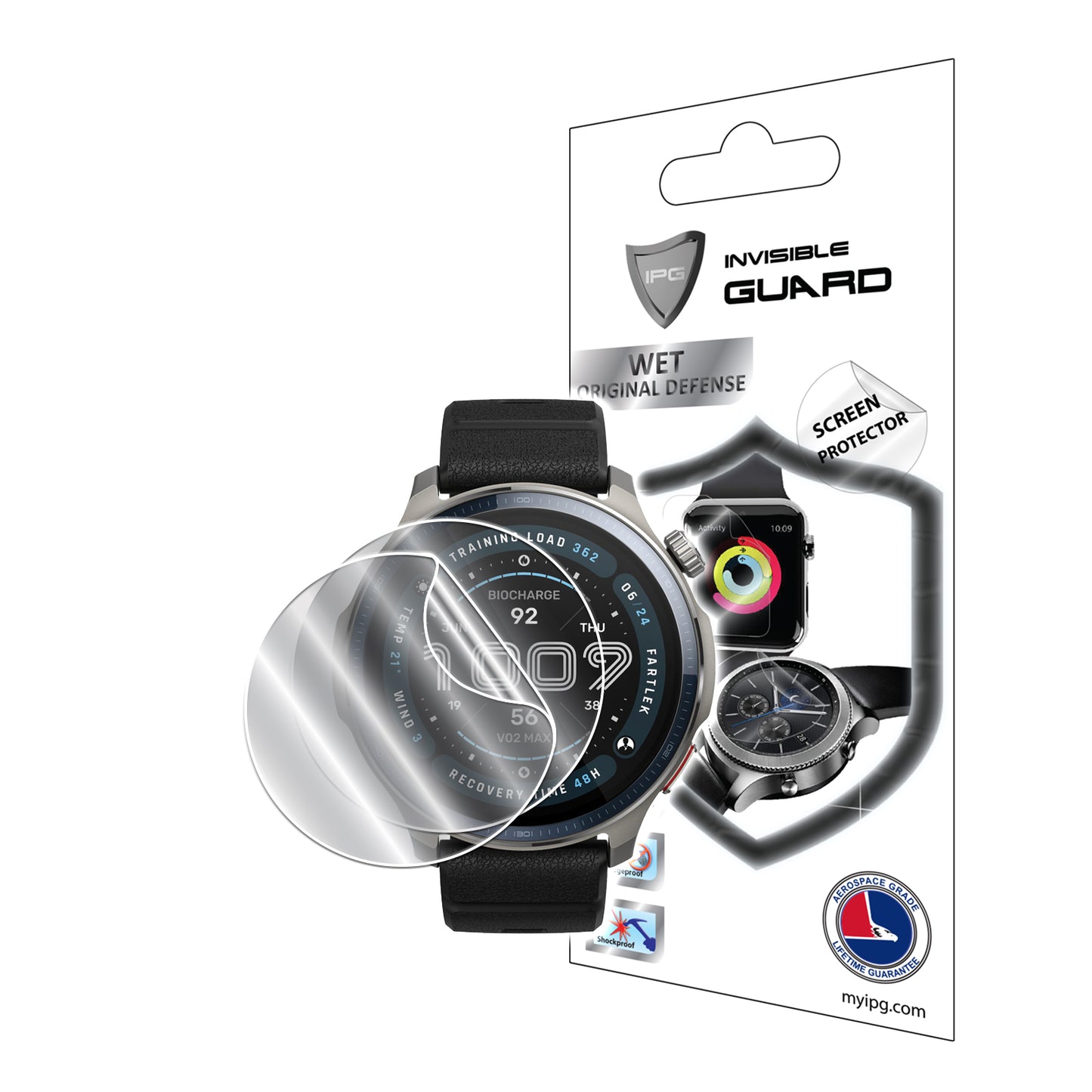 IPG Original for Amazfit Balance 2 Smartwatch SCREEN Protector (2 Units) (Hydrogel)