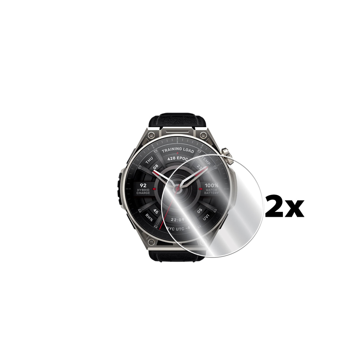 Amazfit Balance Ultra Akıllı Saat için IPG Orijinal Ekran Koruyucu (2 Adet) (Hidrojel)