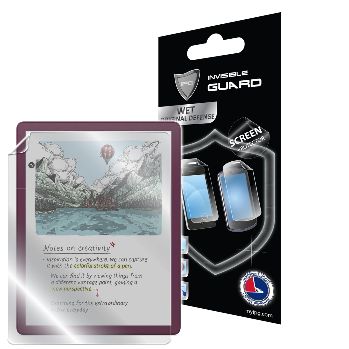 IPG Original for Amazon Kindle Scribe Colorsoft 11" inch Tablet SCREEN Protector (Hydrogel)