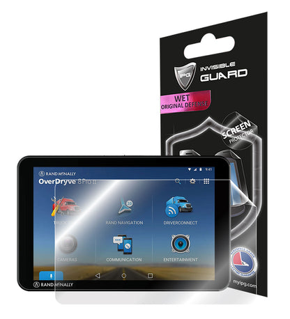 IPG Original for Rand McNally OverDryve 8 Pro II 8 inch Navigation SCREEN Protector (Hydrogel)