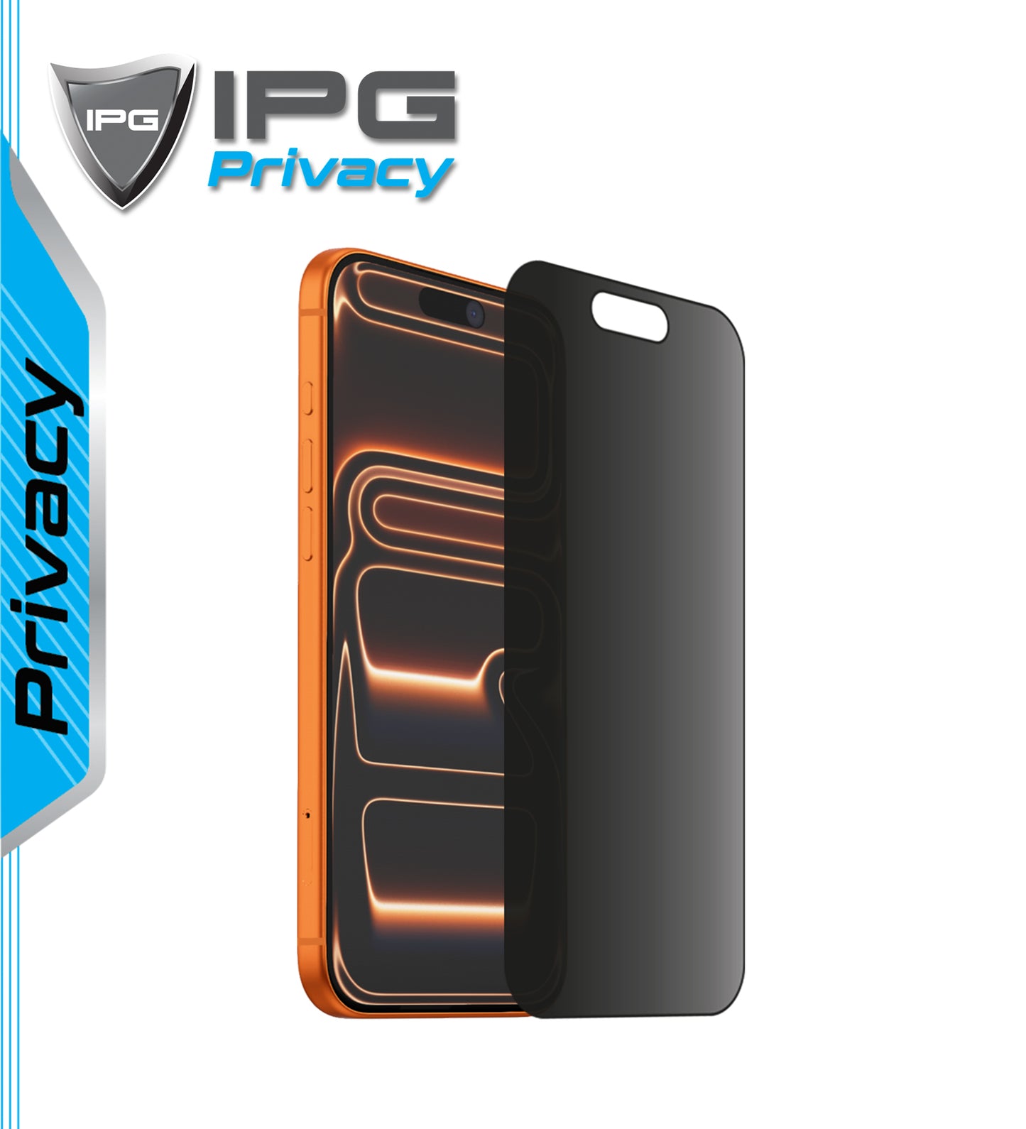 Apple iPhone 17 Pro Max Ekranı için IPG Privacy Hayalet Ekran Koruyucu 