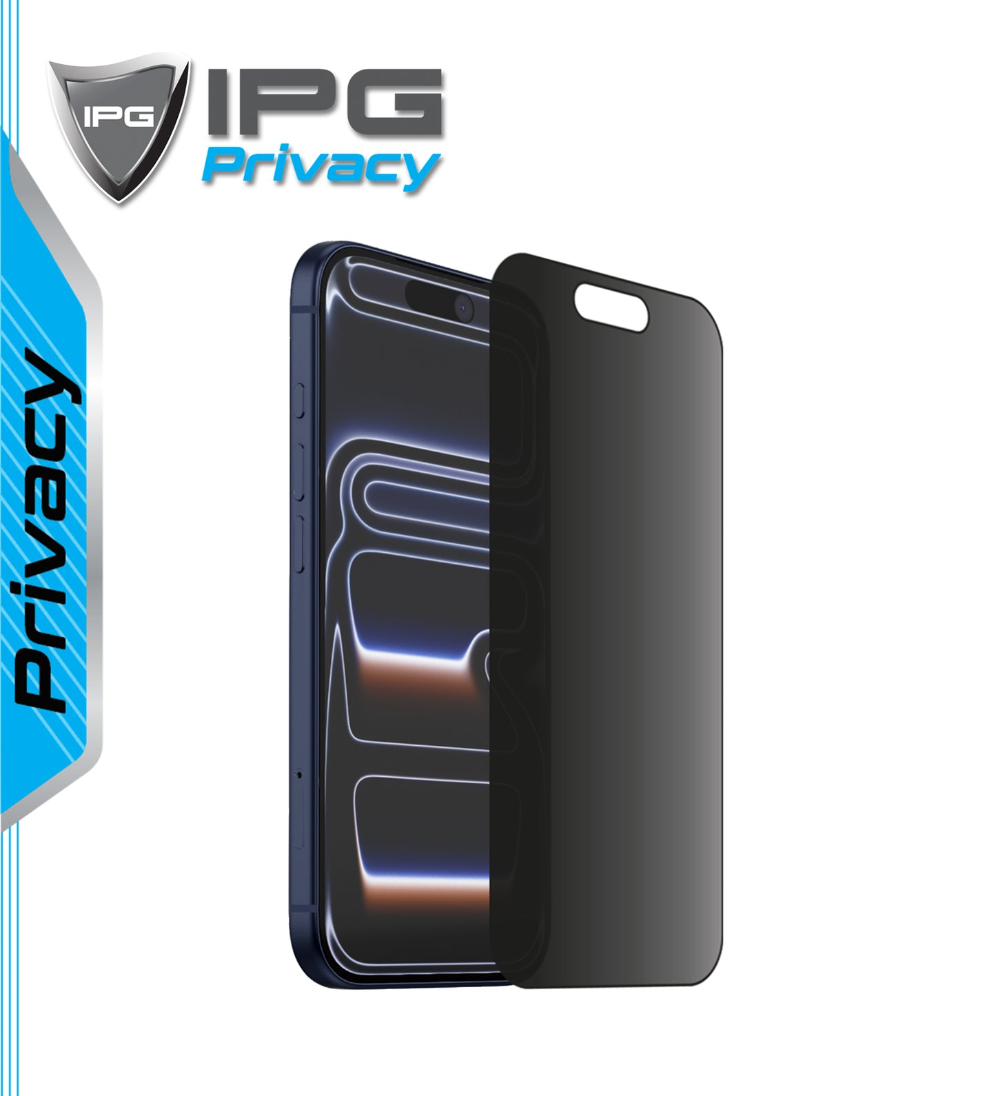 Apple iPhone 17 Pro Ekranı için IPG Privacy Hayalet Ekran Koruyucu 