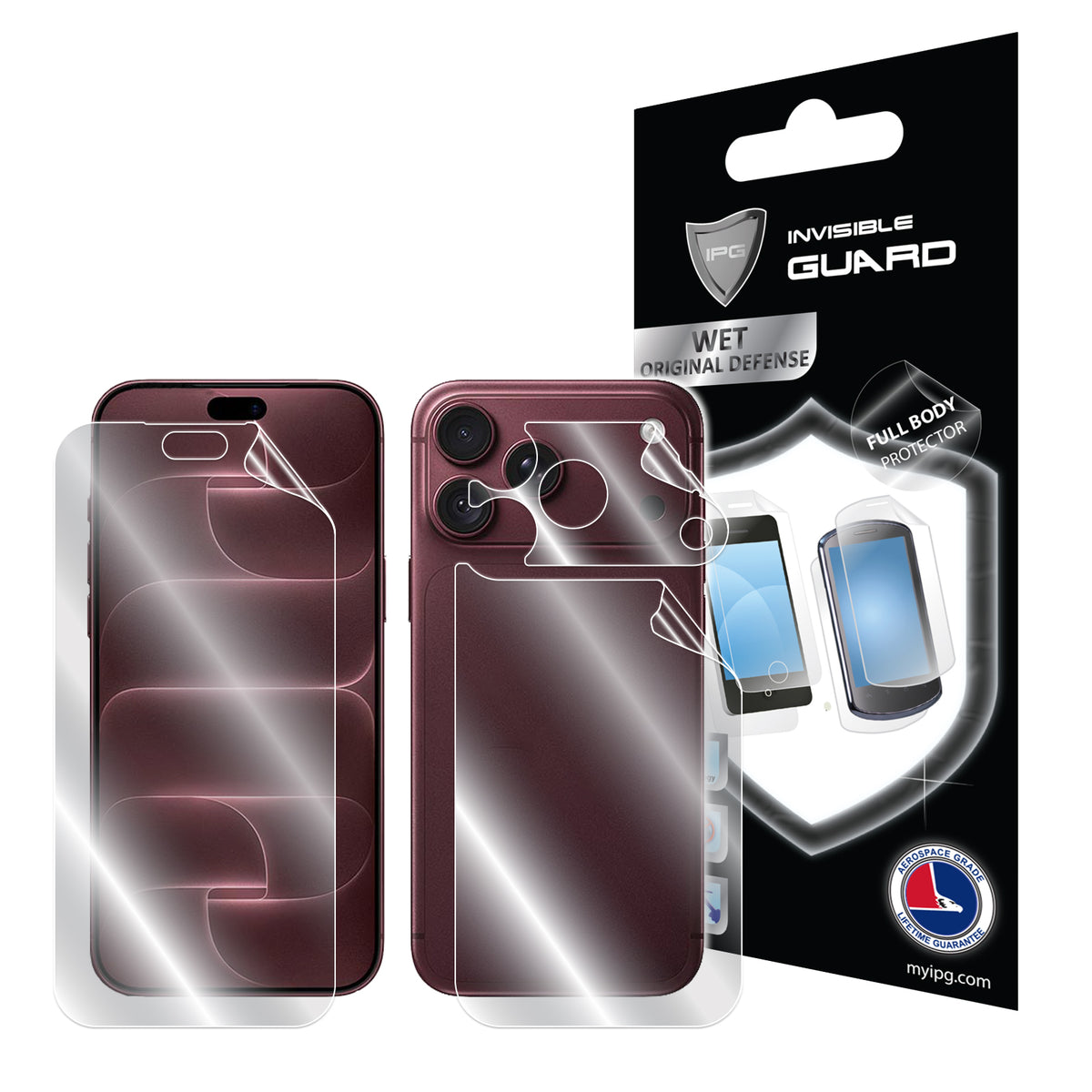 IPG Original for Apple iPhone 18 Pro Max FULL BODY Protector (Hydrogel)
